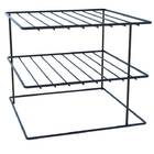Organizador De Pratos Quadrado Elegance Preto Dicarlo