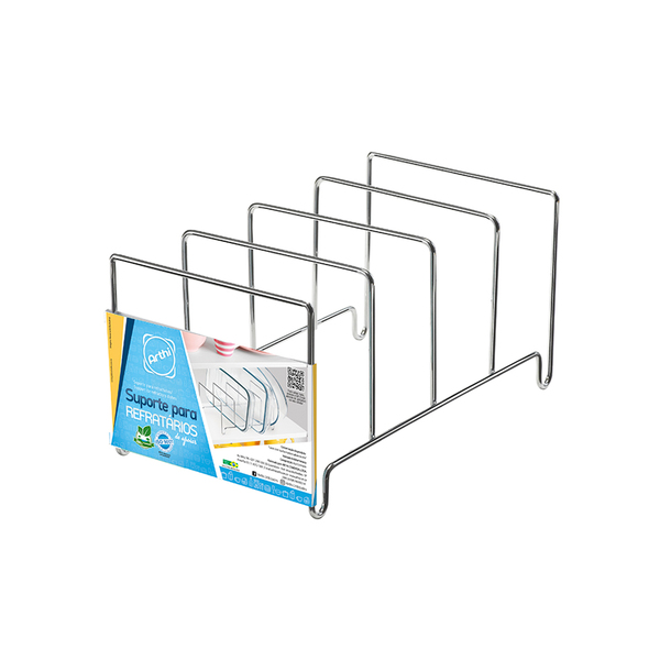 Organizador de Refratários Cromado Delinia