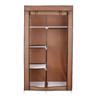 Organizador De Roupa Desmontável Compacto 2 Divisôes Marrom