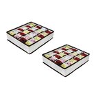 Organizador De Roupa Intima Para Gavetas- Kit Com 2 Unids.