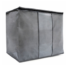 Organizador de Roupa Tecido Cinza 45x60x35cm G Util UD