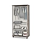 Organizador De Sapato Com 5 Prateleira 2 Porta Cor Branco