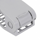 Organizador de Sapatos Dobrável Plástico Grey Spaceo