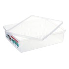 Organizador de Sapatos Plástico Transparente 12,80x49,20x36,40cm