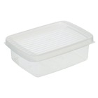 Caixa para Sapato Plástico Transparente 15x22x7cm