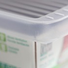 Caixa para Sapato Plástico Transparente 15x22x7cm