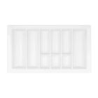 Organizador De Talheres Ajustável Dt81 Moldplast Branco