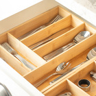 Organizador de Talheres Bambu OU