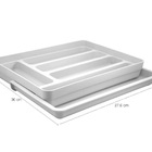 Organizador De Talheres Com Extensor Logic Gaveta Martiplast