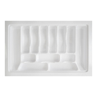 Organizador De Talheres Dt122 Cinza Moldplast