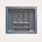 Organizador De Talheres Dt33 Moldplast Cinza