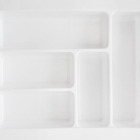 Organizador De Talheres Dt53 Branco Moldplast