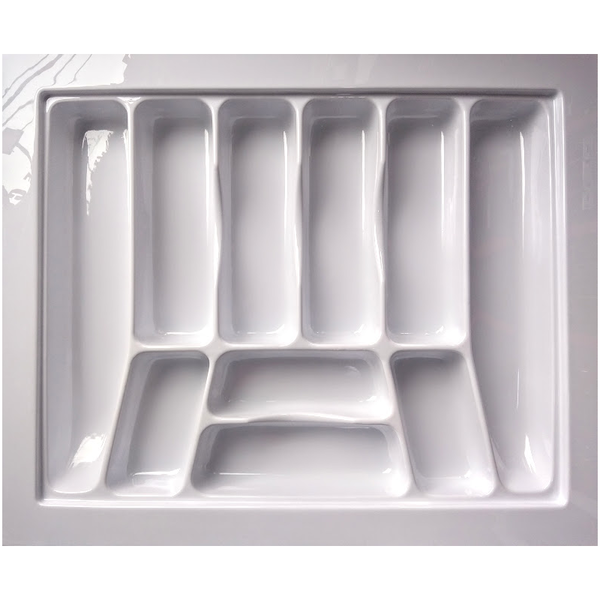 Organizador De Talheres Dt74 Branco Moldplast