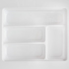 Organizador De Talheres Dt75 Branco Moldplast