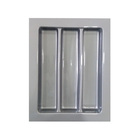 Organizador De Talheres Og-047 Prata  375x472x62mm - Fergraf