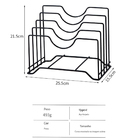 Organizador De Tampa De Panela Preto