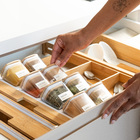 Organizador de Temperos 9 Peças Bambu OU