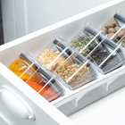Organizador De Temperos 9 Peças Porta Condimentos Gaveta Cozi
