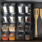 Organizador De Temperos 9 Peças Porta Condimentos Gaveta Cozi