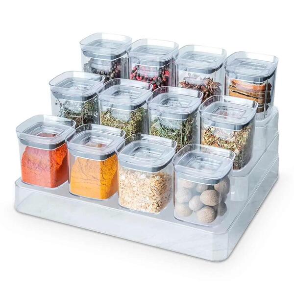 Organizador De Temperos Multinível 13 Peças - Ou