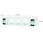 Organizador De Vassouras Em Plástico Ordene 27 6x2 3x6 2cm