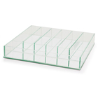 Organizador De Vidro Porta Talheres E Condimentos Com Tampa