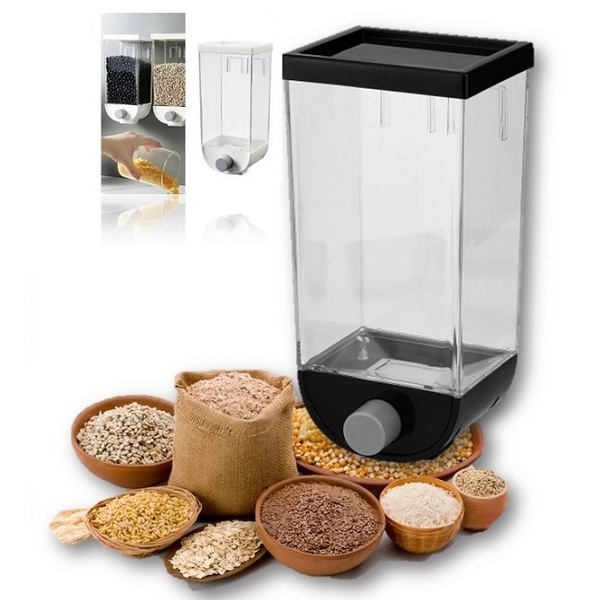 Organizador Dispenser De Grãos Cereais Alimento Doces 1500ml