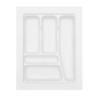Organizador Divisor De Talheres 5 Divisões Dt07 Branco Ajustá