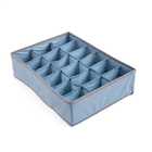 Organizador Dobrável Com 18 Divisórias Oikos Azul U