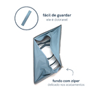 Organizador Dobrável Com 6 Divisórias Oikos Azul U