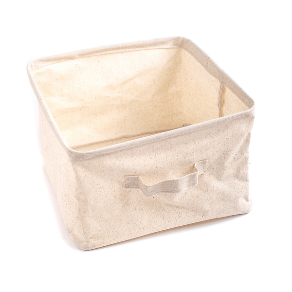 Organizador Dobrável Linho Off White Oikos