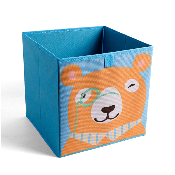 Organizador Dobrável TNT 31x31x31cm Bicharada Modu ORG06516LIL Oikos