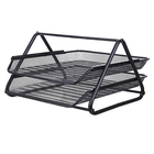 Organizador Documento Duplo Bandeja Mesa Escritorio Suporte T