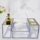 Organizador Dourado Para Pia De Banheiro - By Fineza