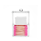 Organizador Em Acrílico Duplo Para Maquiagem E Utensílios