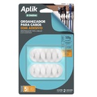 Organizador Embor 5 Cabos 2 Unidades Branco 1X12
