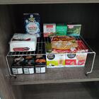 Organizador Empilhável Aramado De Armário Suporte Componível