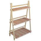 Organizador Estante Multiuso De Madeira Maciça Natural