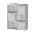 Organizador Estante Para Quarto Infantil Com 3 Caixas E 3 Nic