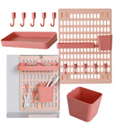 Organizador Furos Ganchos Prateleira De Parede Organizaçao Ac