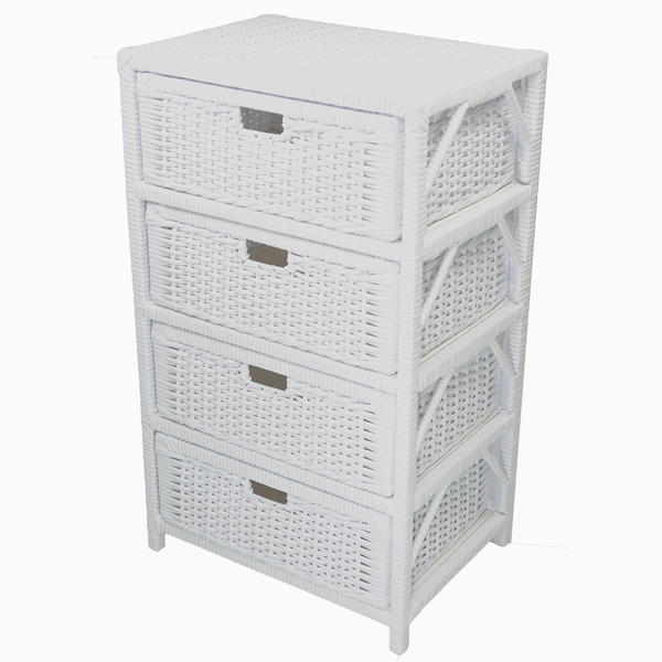 Organizador Gaveteiro Branco Fibra Sintética