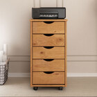 Organizador Gaveteiro Para Escritório Madeira 5 Gav Quarto Fr