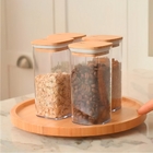 Organizador Giratório Baixo Bambu OU