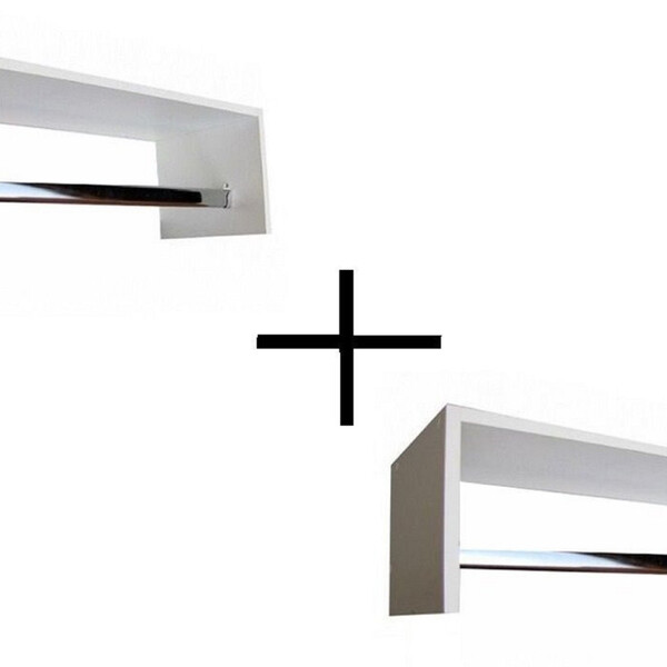 Organizador Horizontal Suspenso Porta Roupa Closet