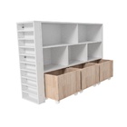 Organizador Infantil Baús E Porta Carrinho Natanael 100% Mdf