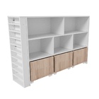 Organizador Infantil Baús E Porta Carrinho Natanael 100% Mdf