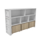 Organizador Infantil Baús E Porta Livros Napoleão 100% Mdf