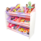 Organizador Infantil Brinquedos Montessoriano  Rosa E Lilas
