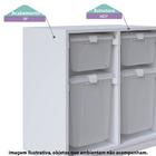 Organizador Infantil Com 4 Caixas De Plástico Branco - Casate