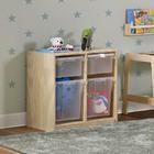 Organizador Infantil Com 4 Caixas De Plástico Natural - Casat